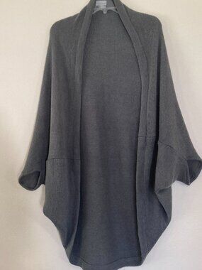 Gray Wrap Sweater One Size Fits Most